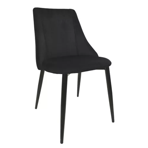 купить Стул Deco Ari Black+Black Legs в Кишинёве 