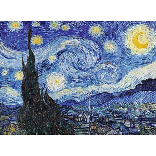купить Головоломка Trefl 20248 Vincent van Gogh „The Starry Night”  (200 pcs) в Кишинёве 