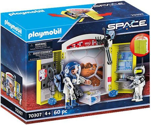 cumpără Set de construcție Playmobil PM70307 Mars Mission Play Box în Chișinău 