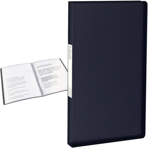купить Папка для документов Esselte 623992 Mapa cu folii A4, 20 folii, neagra в Кишинёве 