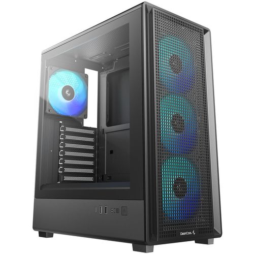 купить Корпус для ПК Deepcool CC550 4F Black в Кишинёве 