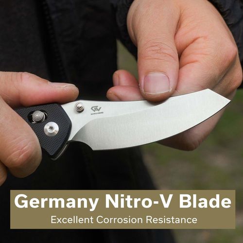 купить Нож походный Civivi C24050-1 Sixgill, lamă Nitro-V, G10, Crossbar Lock в Кишинёве 