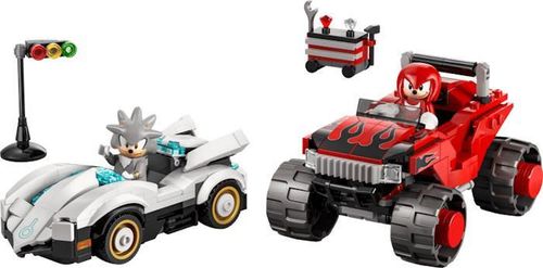 купить Конструктор Lego 77118 Silver's Car vs Knuckles' Monster Truck в Кишинёве 