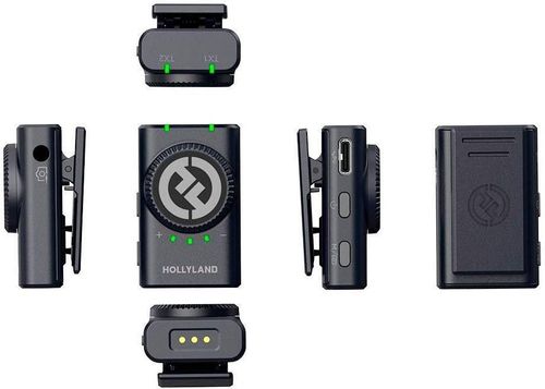 cumpără Microfon Hollyland Lark M2 Combo (Shine Charcoal) în Chișinău 