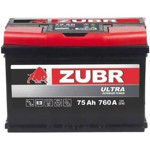 купить Автомобильный аккумулятор Zubr Ultra 75 Ah R+ в Кишинёве 