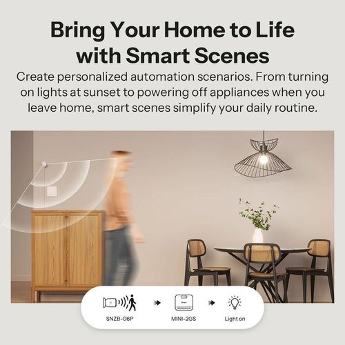 cumpără Întrerupător electric Sonoff Matter Over Wi-Fi Smart Switch MINI-2GS Mini Duo 2-Gang (Neutral Required) în Chișinău 