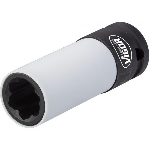 купить Набор головок, бит, насадок Vigor V4309, головка ударная глубокая 1/2" 17мм для колёсных болтов МВ в Кишинёве 