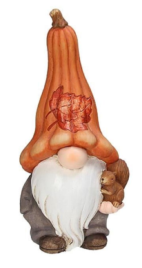 купить Новогодний декор Andrea Fontebasso 56932 Suvenir ceramic Elf de Craciun cu veverita, 31cm в Кишинёве 