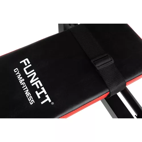 cumpără Banca pentru antrenament de forţă FunFit 4809 Black/Red în Chișinău 