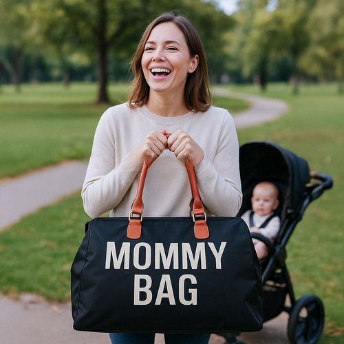 купить Сумка для мам Baby Mix 58350 Mommy bag black в Кишинёве 