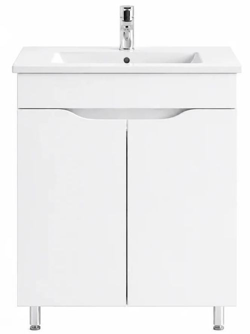 cumpără Dulap pentru lavoar Mashtab 11790 Print cu 2 usi 70cm Alb în Chișinău 
