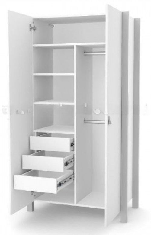 купить Шкаф детский Veres 39.6.2.07 Шкаф 960 Монако Кашемир в Кишинёве 