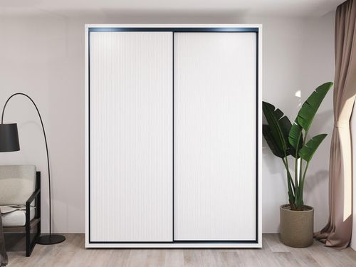 купить Шкаф Bayro Murano 1800x2300x600 белый, купе в Кишинёве 