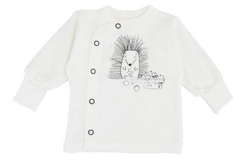 cumpără Haine pentru copii Minikin 242200356 Hedgehog Распашонка молочный 0-1мес în Chișinău 