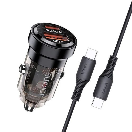 купить Зарядное устройство для автомобиля Jokade JH023, Black в Кишинёве 