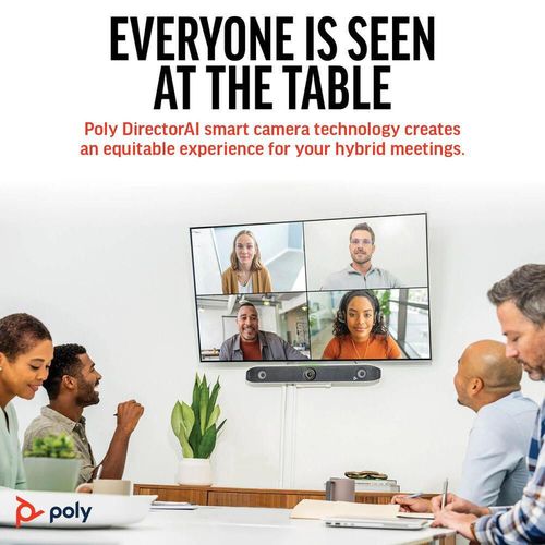 купить Веб-камера Poly Studio X52 All-In-One Video Bar (8D8K2AA) в Кишинёве 