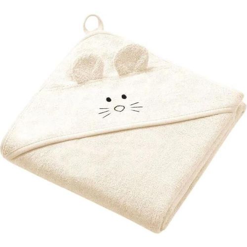 купить Аксессуар для купания BabyOno 1553/07 Prosop din bambus de baie cu gluga crema 100x100 в Кишинёве 