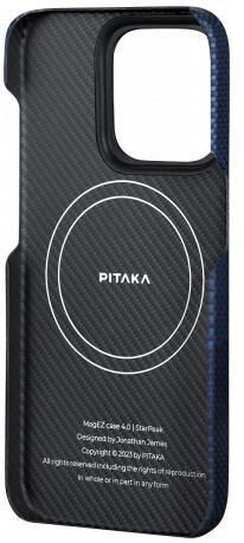 cumpără Husă pentru smartphone Pitaka MagEZ Case 4 for iPhone 15 Pro Max (KI1502POTH) în Chișinău 