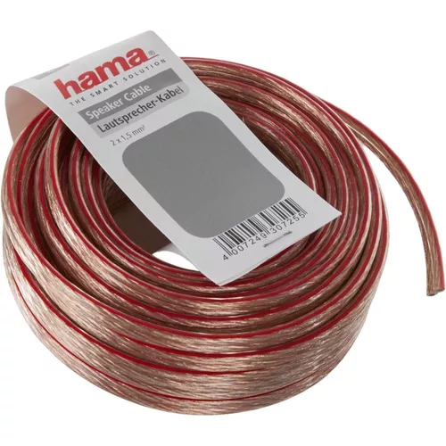 cumpără Cablu pentru AV Hama 30728 Loudspeaker Cable 2x2.5 mmВІ, 10m, transparent în Chișinău 