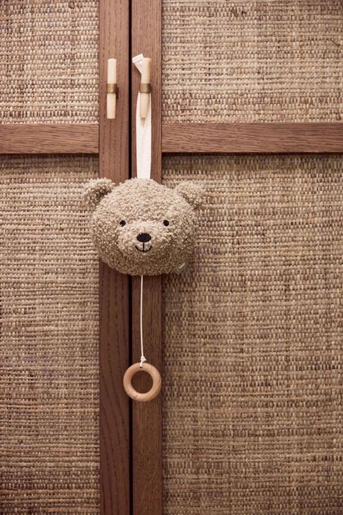 cumpără Jucărie cu pandantiv Jollein 043-001-68062 Teddy Bear Olive Green (muzicala) în Chișinău 