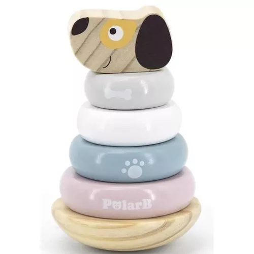 купить Головоломка Viga 44042 Piramidă din lemn Cățeluș в Кишинёве 