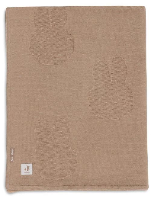 cumpără Lenjerie de pat pentru copii Jollein 517-511-68131 Paturica Miffy Biscuit/Velvet, 75x100cm în Chișinău 