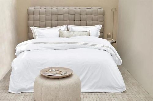 купить Постельное белье Riviera Maison 329835 Salute 140x200/220 Sand в Кишинёве 