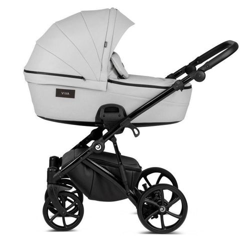 купить Детская коляска Tutis 2in1 VIVA4 Leather 2/1 Cloud 085 (1202085) в Кишинёве 