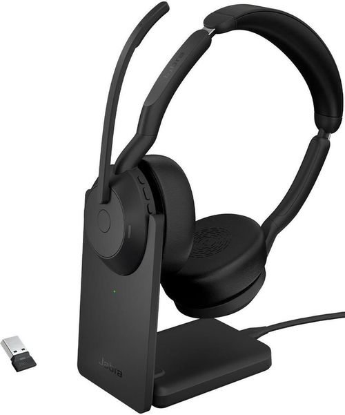 купить Наушники игровые Jabra 25599-989-989 Evolve2 55, Link380/390a UC Stereo Stand в Кишинёве 