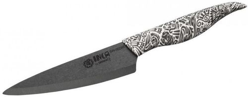 купить Нож Samura INCA universal, lama zirconia ceramic negru 155mm (SIN-0023B) в Кишинёве 