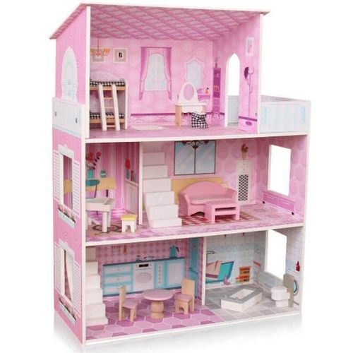 купить Домик для кукол Chipolino DIWH02407627 13 ед в Кишинёве 