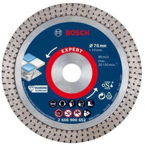 купить Набор головок, бит, насадок Bosch 2608900652 Режущий диск с алмазным покрытием 76x1 9x10 мм в Кишинёве 