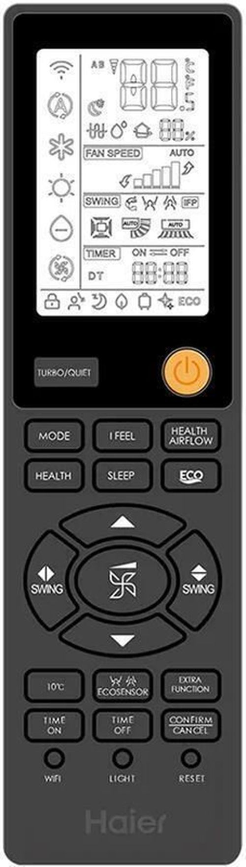 cumpără Aparat aer condiționat split Haier AS35SBBHRA-MB/1U35DEBFRA-SH SERENE Plus черный în Chișinău 