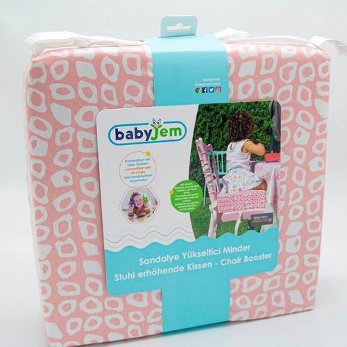 cumpără Scaun de masă BabyJem 452 Pernuta inaltator pentru scaun de masa Roz 32x32 cm în Chișinău 