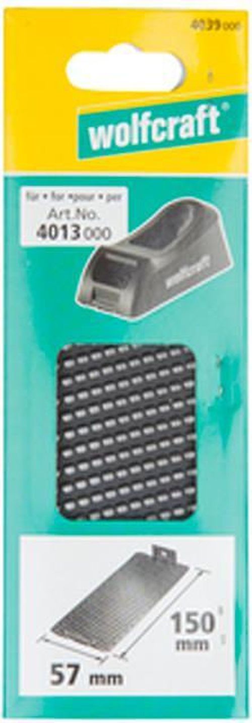 cumpără Unealta de mana Wolfcraft Placa raspel pentru rindea 4039000 în Chișinău 