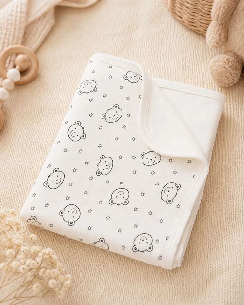 купить Детское постельное белье PernaMea Cuvertura tricot dublata Ursulet (PM.101543/4) в Кишинёве 