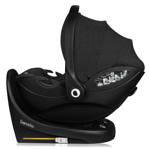 cumpără Scaun auto Lionelo Scoica auto 0-13kg + Baza Moxie I-Size Black Carbon în Chișinău 