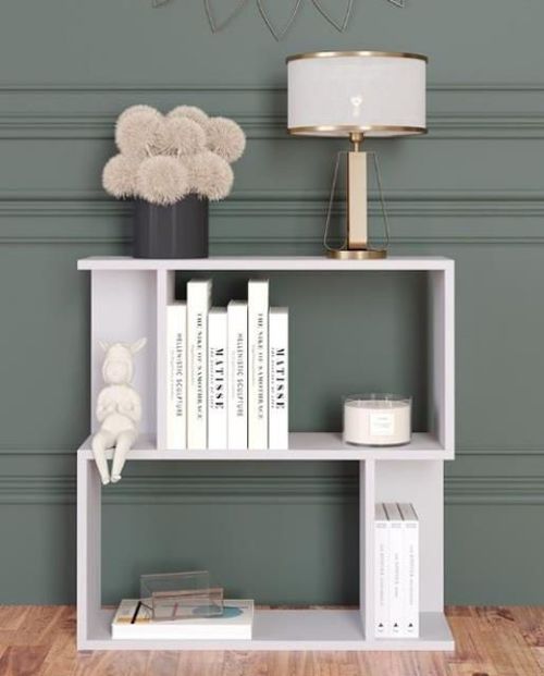 cumpără Raft de birou Remaks Asimetrik 2 White în Chișinău 