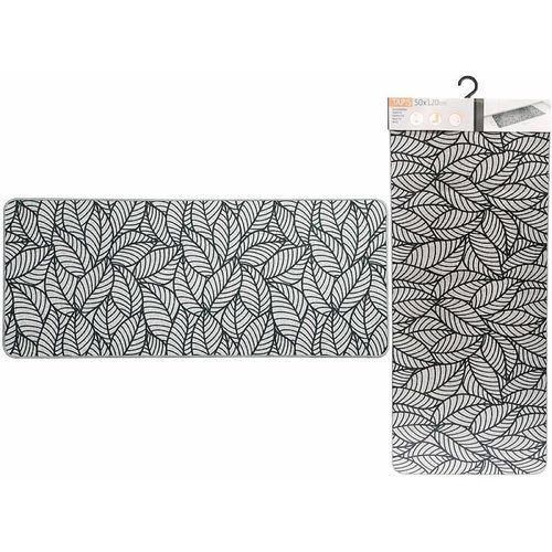 купить Коврик для ванной Luance 55815 Covoras antiderapant 50x120cm Jungle gri poliester в Кишинёве 