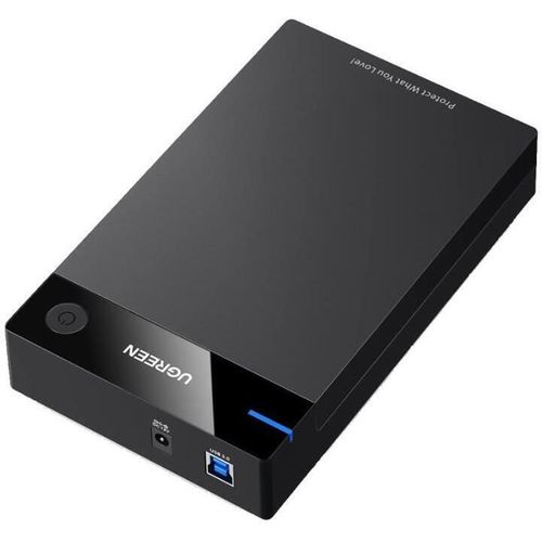 cumpără Boxe exterioare HDD Ugreen 50422 3.5 Inch Hard Drive Box With EU Power Supply US222 în Chișinău 