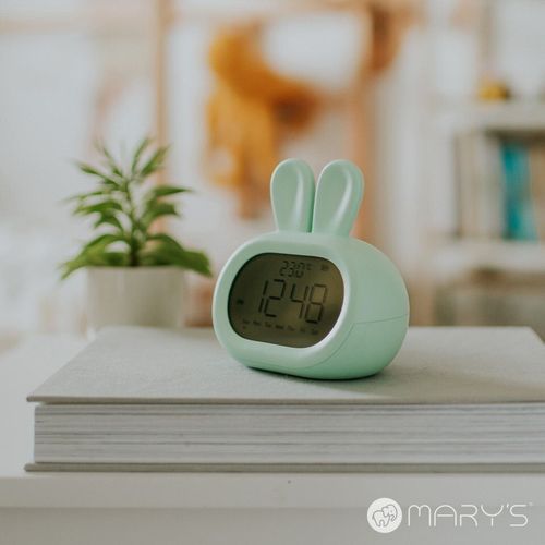 купить Часы-будильник Mary’s MW20731 Green Rabbit в Кишинёве 