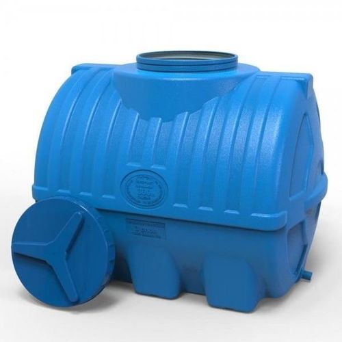 cumpără Duș de vară Uniplast 37250X Rezervor apa 300 L orizontal, oval (albastru) х D. 1" FE 100x75x65 cm (triplu strat) în Chișinău 