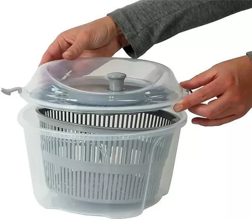 cumpără Uscător pentru verdeață Kela 11907 Centrifuga salata Mailin gri în Chișinău 