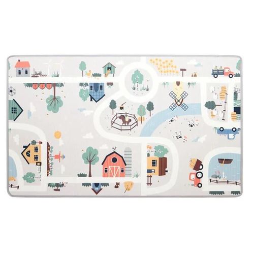 купить Коврик игровой Premaman PEVHAQ-CCC-UNQ Covoras de joaca reversibil Ferma, 90x150 cm в Кишинёве 