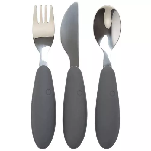 купить Посуда для кормления BIBS 4340221 Set tacamuri din otel inoxidabil Iron в Кишинёве 