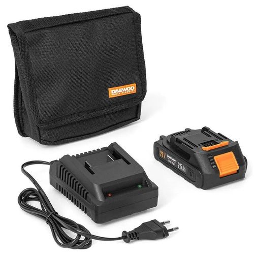 купить Ножницы садовые Daewoo DAHT 1621Li SET Кусторез аккумуляторный 460mm 21V 2.5Ah в Кишинёве 