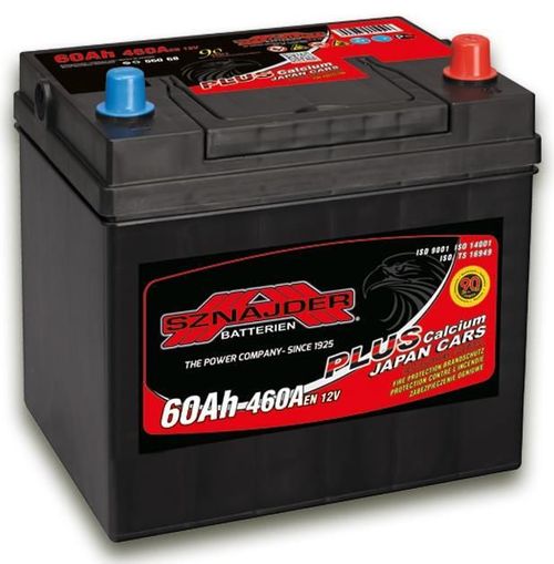купить Автомобильный аккумулятор Sznajder 56068 60Ah Plus Japan Cars 460А в Кишинёве 