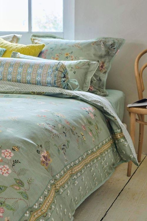 купить Домашний текстиль Pip Studio 329368 Kili Flower Green 140x200/220 в Кишинёве 