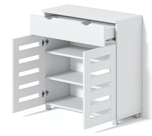 купить Полка для обуви Fabrik Home Модуль 11 (850x800x355) Белый ясень в Кишинёве 