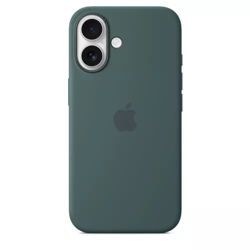 cumpără Husă pentru smartphone Apple iPhone 16 Plus Silicone Case with MagSafe Lake Green MYYH3 în Chișinău 